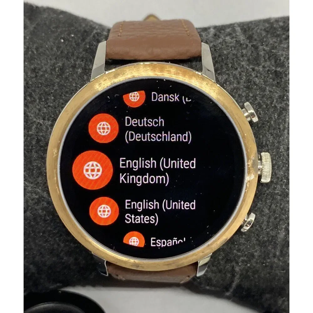 Fossil Gen 4 Authentic Digital Dial Smart Watch Custom Band FTW6016 LT349